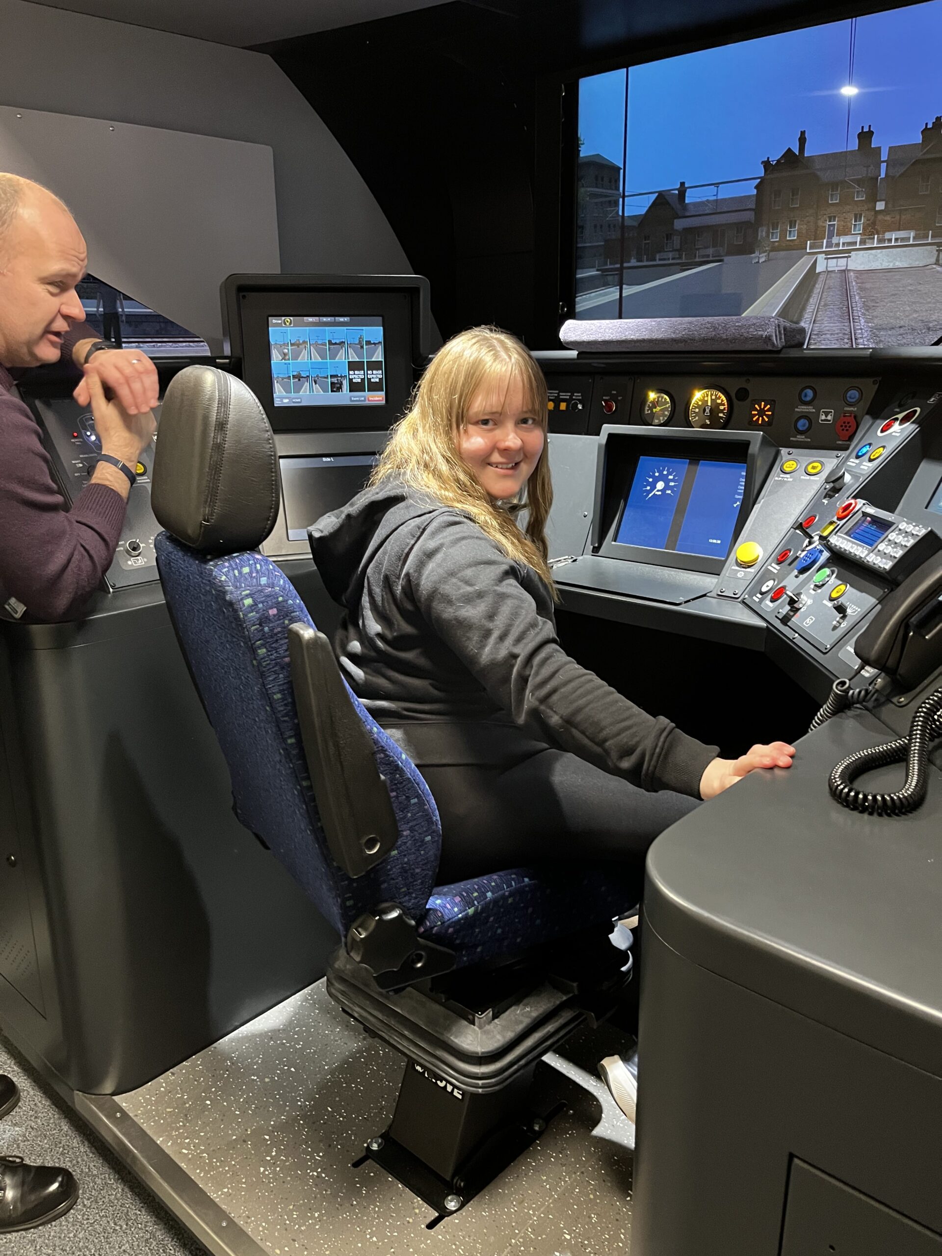 Emily Takes the Driver’s Seat! 🚆